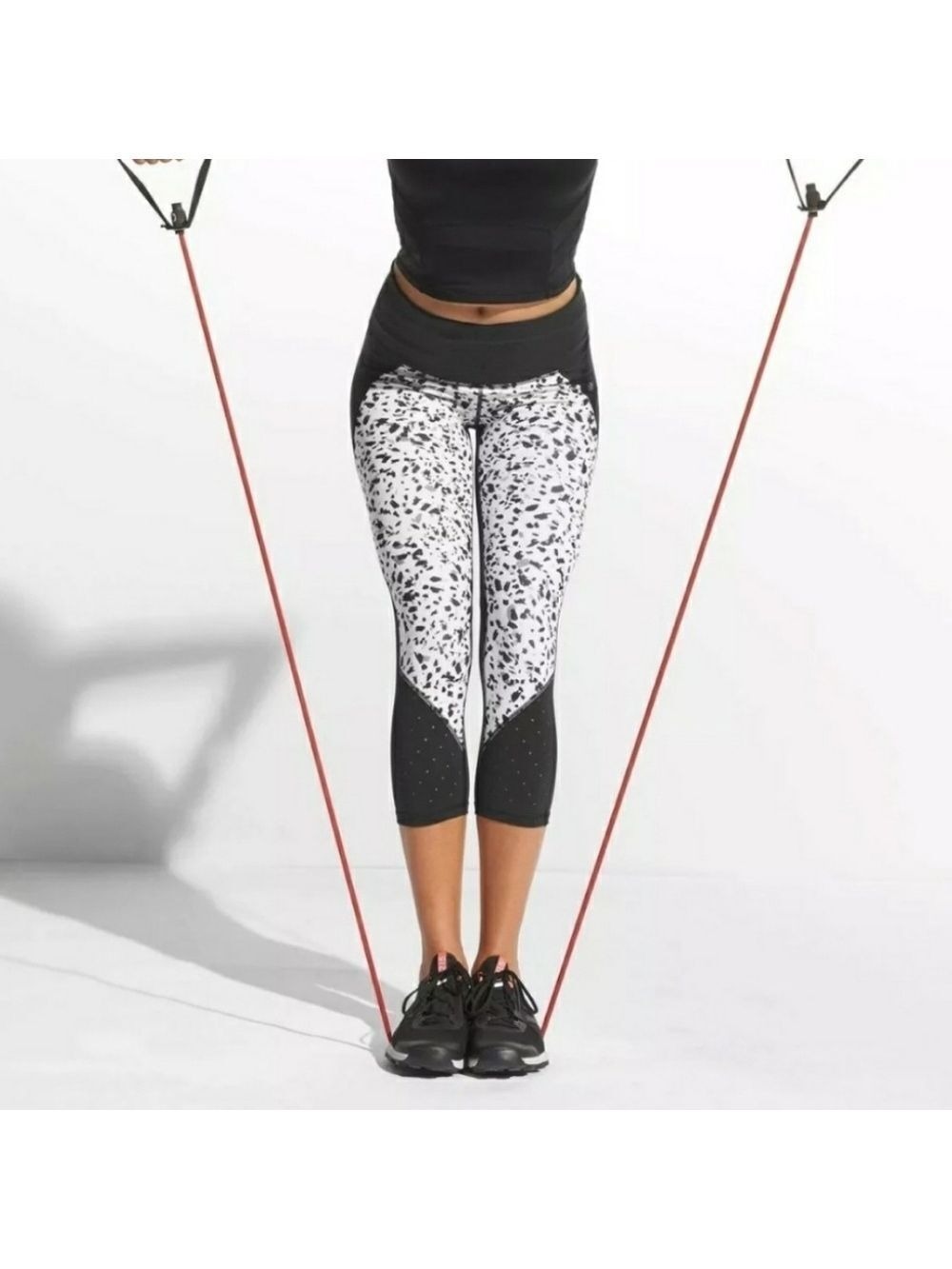 Athleta TruCool Printed Stealth Crop Capri Legging